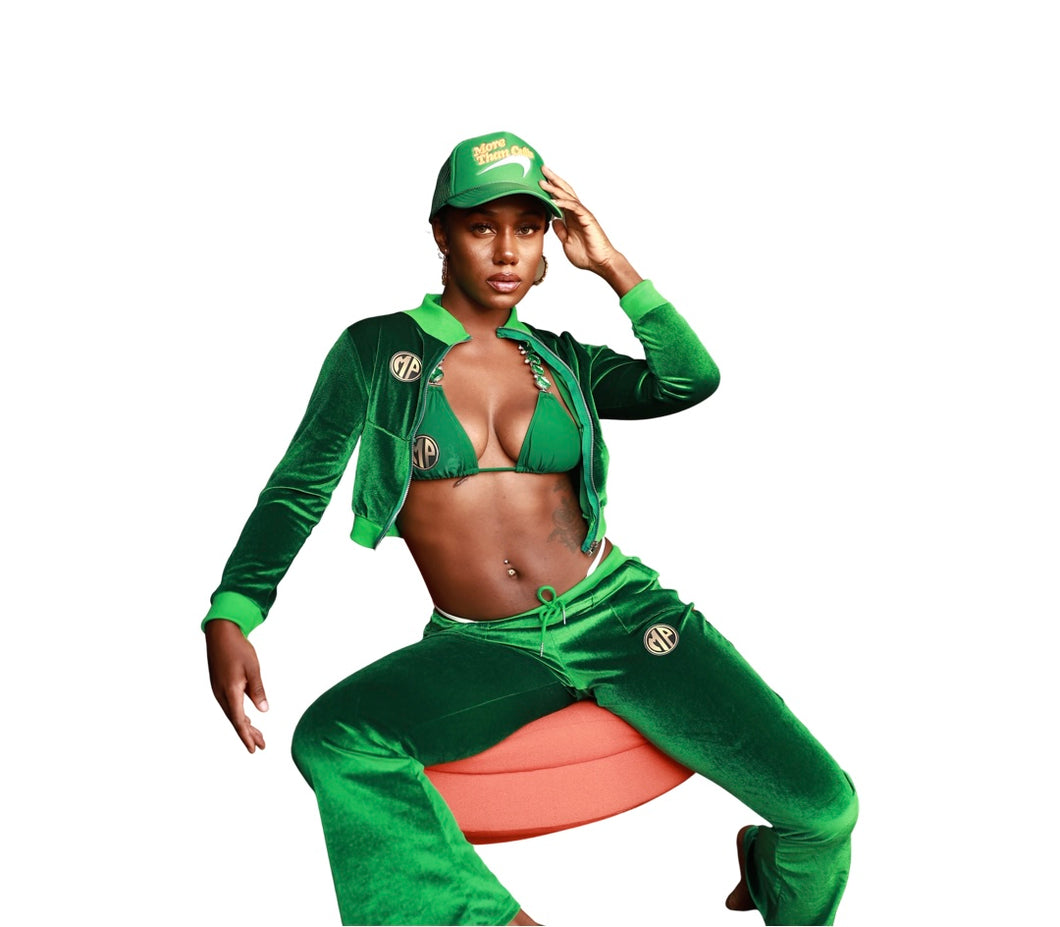 MP Swim- Velvet Tracksuit Women Sporty Suit