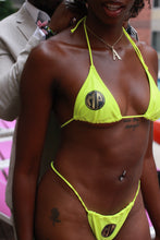 Load image into Gallery viewer, Metallic Green | Swim 2- Piece (Top &amp; Bottom Set)
